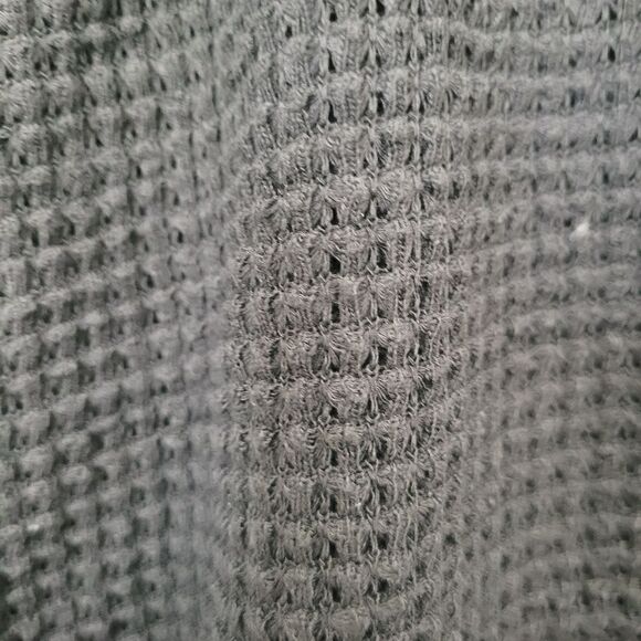 Shein Curve Black Pull On Waffle Shorts Size 4XL - Picture 6 of 7